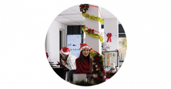 Weihnachtsstimmung im Büro: Ideen für ein festliches Arbeitsumfeld